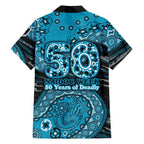 Port Adelaide NAIDOC Week 2026 Family Matching Tank Maxi Dress and Hawaiian Shirt Australian Aboriginal Dot Art Dreamtime Pattern Style