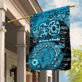 Port Adelaide NAIDOC Week 2026 Garden Flag Australian Aboriginal Dot Art Dreamtime Pattern Style