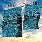 Port Adelaide NAIDOC Week 2026 Garden Flag Australian Aboriginal Dot Art Dreamtime Pattern Style