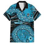 Port Adelaide NAIDOC Week 2026 Hawaiian Shirt Australian Aboriginal Dot Art Dreamtime Pattern Style