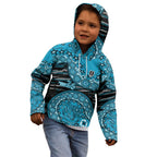 Port Adelaide NAIDOC Week 2026 Kid Hoodie Australian Aboriginal Dot Art Dreamtime Pattern Style