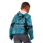 Port Adelaide NAIDOC Week 2026 Kid Hoodie Australian Aboriginal Dot Art Dreamtime Pattern Style