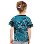 Port Adelaide NAIDOC Week 2026 Kid T Shirt Australian Aboriginal Dot Art Dreamtime Pattern Style