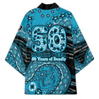 Port Adelaide NAIDOC Week 2026 Kimono Australian Aboriginal Dot Art Dreamtime Pattern Style