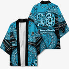 Port Adelaide NAIDOC Week 2026 Kimono Australian Aboriginal Dot Art Dreamtime Pattern Style
