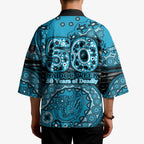 Port Adelaide NAIDOC Week 2026 Kimono Australian Aboriginal Dot Art Dreamtime Pattern Style