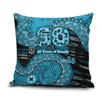 Port Adelaide NAIDOC Week 2026 Pillow Cover Australian Aboriginal Dot Art Dreamtime Pattern Style