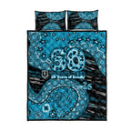 Port Adelaide NAIDOC Week 2026 Quilt Bed Set Australian Aboriginal Dot Art Dreamtime Pattern Style