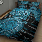 Port Adelaide NAIDOC Week 2026 Quilt Bed Set Australian Aboriginal Dot Art Dreamtime Pattern Style