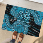Port Adelaide NAIDOC Week 2026 Rubber Doormat Australian Aboriginal Dot Art Dreamtime Pattern Style