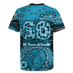Port Adelaide NAIDOC Week 2026 Rugby Jersey Australian Aboriginal Dot Art Dreamtime Pattern Style