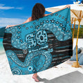 Port Adelaide NAIDOC Week 2026 Sarong Australian Aboriginal Dot Art Dreamtime Pattern Style