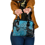 Port Adelaide NAIDOC Week 2026 Shoulder Handbag Australian Aboriginal Dot Art Dreamtime Pattern Style