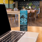 Port Adelaide NAIDOC Week 2026 Skinny Tumbler Australian Aboriginal Dot Art Dreamtime Pattern Style