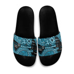 Port Adelaide NAIDOC Week 2026 Slide Sandals Australian Aboriginal Dot Art Dreamtime Pattern Style