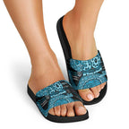Port Adelaide NAIDOC Week 2026 Slide Sandals Australian Aboriginal Dot Art Dreamtime Pattern Style