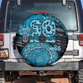 Port Adelaide NAIDOC Week 2026 Spare Tire Cover Australian Aboriginal Dot Art Dreamtime Pattern Style