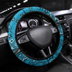 Port Adelaide NAIDOC Week 2026 Steering Wheel Cover Australian Aboriginal Dot Art Dreamtime Pattern Style
