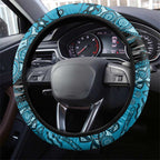 Port Adelaide NAIDOC Week 2026 Steering Wheel Cover Australian Aboriginal Dot Art Dreamtime Pattern Style