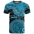 Port Adelaide NAIDOC Week 2026 T Shirt Australian Aboriginal Dot Art Dreamtime Pattern Style