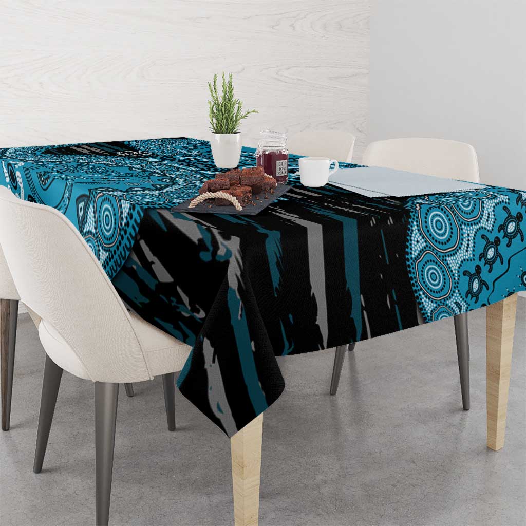 Port Adelaide NAIDOC Week 2026 Tablecloth Australian Aboriginal Dot Art Dreamtime Pattern Style