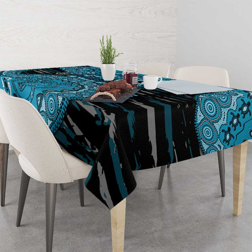 Port Adelaide NAIDOC Week 2026 Tablecloth Australian Aboriginal Dot Art Dreamtime Pattern Style