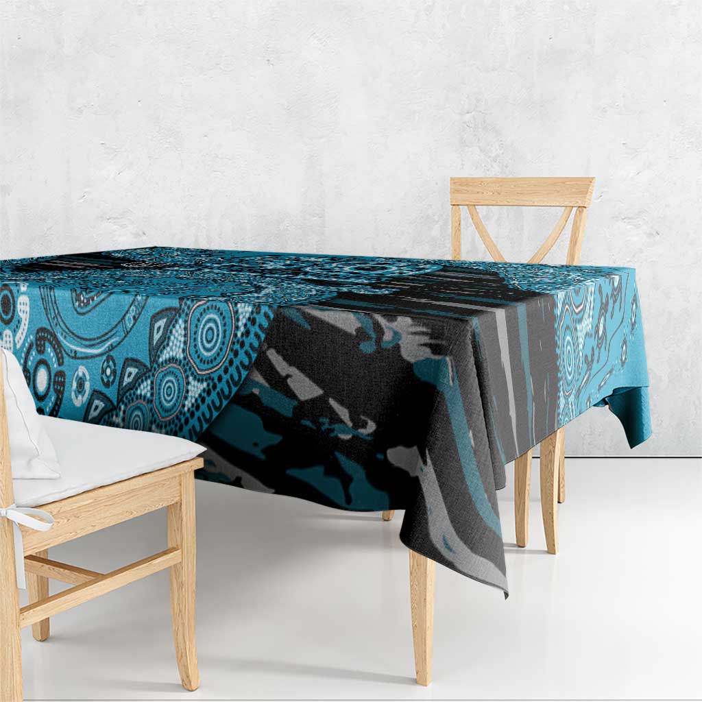 Port Adelaide NAIDOC Week 2026 Tablecloth Australian Aboriginal Dot Art Dreamtime Pattern Style