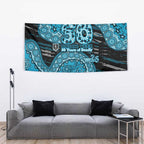 Port Adelaide NAIDOC Week 2026 Tapestry Australian Aboriginal Dot Art Dreamtime Pattern Style