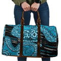 Port Adelaide NAIDOC Week 2026 Travel Bag Australian Aboriginal Dot Art Dreamtime Pattern Style