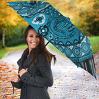 Port Adelaide NAIDOC Week 2026 Umbrella Australian Aboriginal Dot Art Dreamtime Pattern Style
