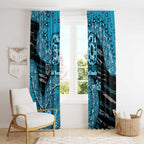 Port Adelaide NAIDOC Week 2026 Window Curtain Australian Aboriginal Dot Art Dreamtime Pattern Style