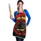 Personalized Penrith Panthers Apron Polynesian Tribal Chest and Sleeve Tattoo