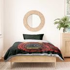 Personalized Penrith Panthers Bedding Set Polynesian Tribal Chest and Sleeve Tattoo