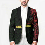 Personalized Penrith Panthers Blazer Polynesian Tribal Chest and Sleeve Tattoo