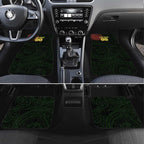 Personalized Penrith Panthers Car Mats Polynesian Tribal Chest and Sleeve Tattoo