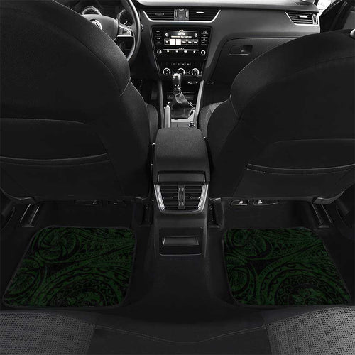 Personalized Penrith Panthers Car Mats Polynesian Tribal Chest and Sleeve Tattoo
