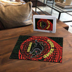 Personalized Penrith Panthers Puzzle Polynesian Tribal Chest and Sleeve Tattoo