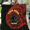 Personalized Penrith Panthers Quilt Polynesian Tribal Chest and Sleeve Tattoo