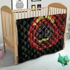Personalized Penrith Panthers Quilt Polynesian Tribal Chest and Sleeve Tattoo
