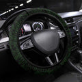 Penrith Panthers Steering Wheel Cover Polynesian Tribal Chest and Sleeve Tattoo