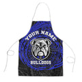 Personalized Canterbury-Bankstown Bulldogs Apron Polynesian Tribal Chest and Sleeve Tattoo