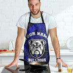 Personalized Canterbury-Bankstown Bulldogs Apron Polynesian Tribal Chest and Sleeve Tattoo