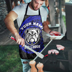 Personalized Canterbury-Bankstown Bulldogs Apron Polynesian Tribal Chest and Sleeve Tattoo