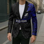Personalized Canterbury-Bankstown Bulldogs Blazer Polynesian Tribal Chest and Sleeve Tattoo