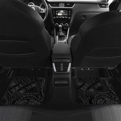 Personalized Canterbury-Bankstown Bulldogs Car Mats Polynesian Tribal Chest and Sleeve Tattoo