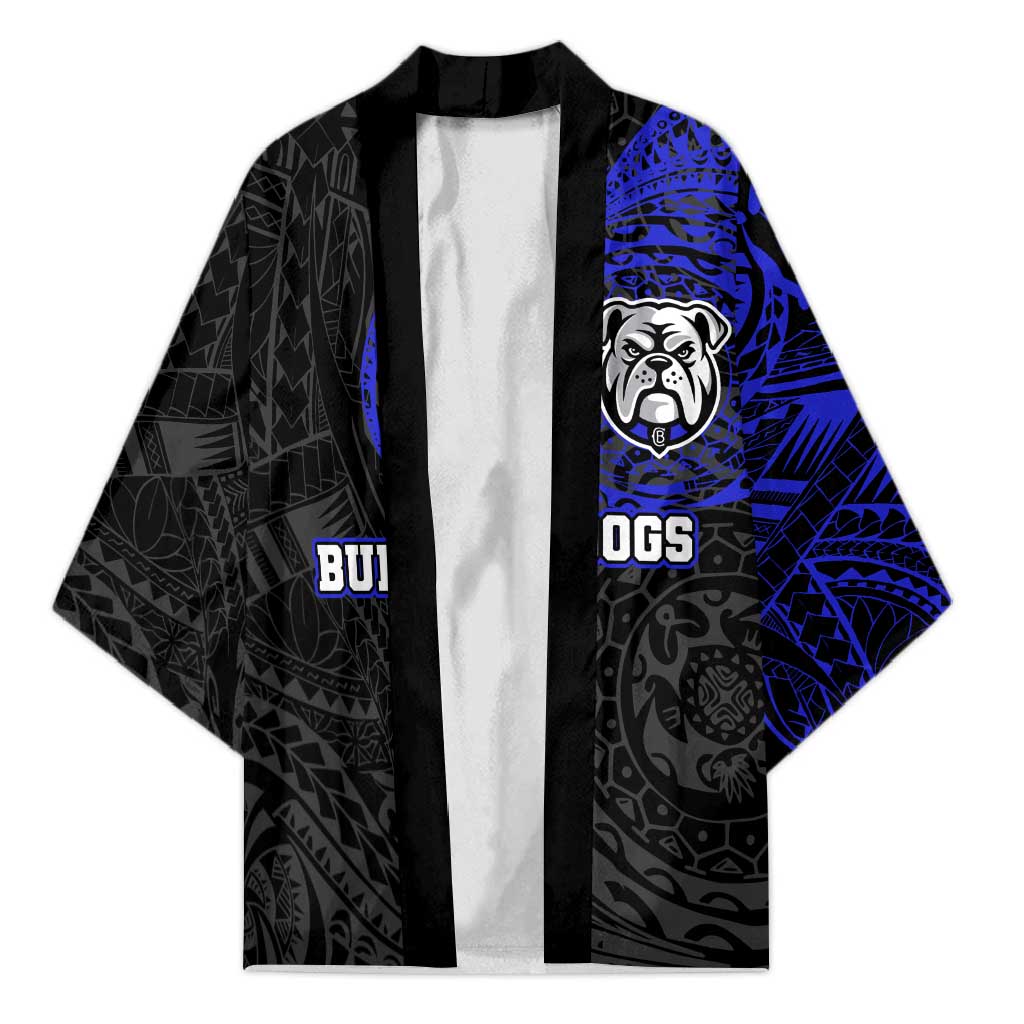 Personalized Canterbury-Bankstown Bulldogs Kimono Polynesian Tribal Chest and Sleeve Tattoo