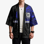 Personalized Canterbury-Bankstown Bulldogs Kimono Polynesian Tribal Chest and Sleeve Tattoo