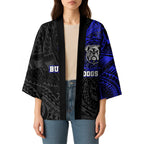 Personalized Canterbury-Bankstown Bulldogs Kimono Polynesian Tribal Chest and Sleeve Tattoo