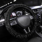 Canterbury-Bankstown Bulldogs Steering Wheel Cover Polynesian Tribal Chest and Sleeve Tattoo