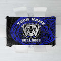 Personalized Canterbury-Bankstown Bulldogs Tablecloth Polynesian Tribal Chest and Sleeve Tattoo